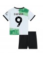 Otroški Nogometna dresi replika Liverpool Darwin Nunez #9 Gostujoči 2023-24 Kratek rokav (+ hlače)